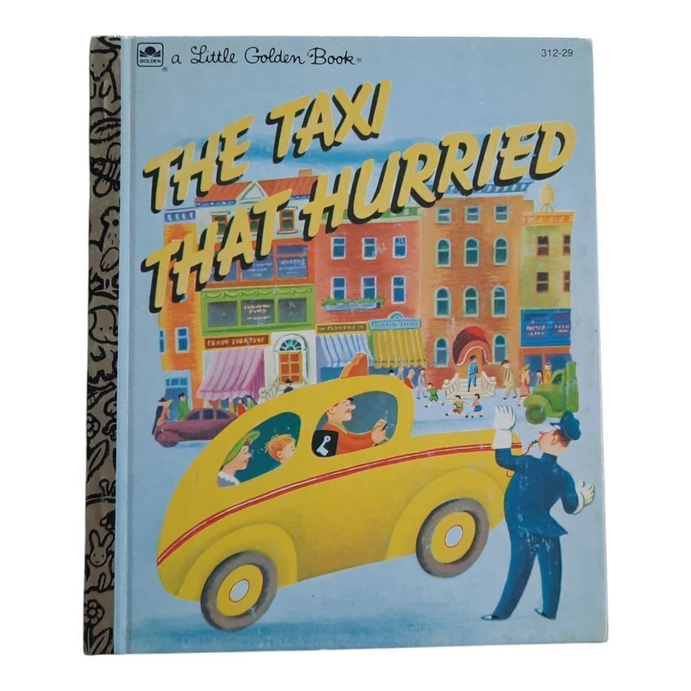 The Taxi That Hurried - Little Golden Book